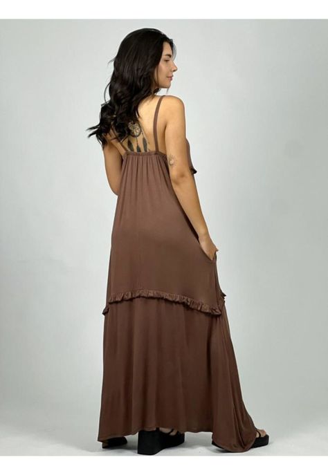 Vestido Algodón Seccionado Faroleado-2