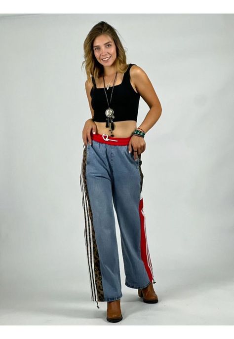 Pantalón Costados Print con Líneas-0