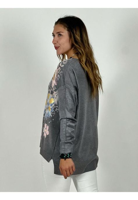 Sweater Spandex Print y Flores-3