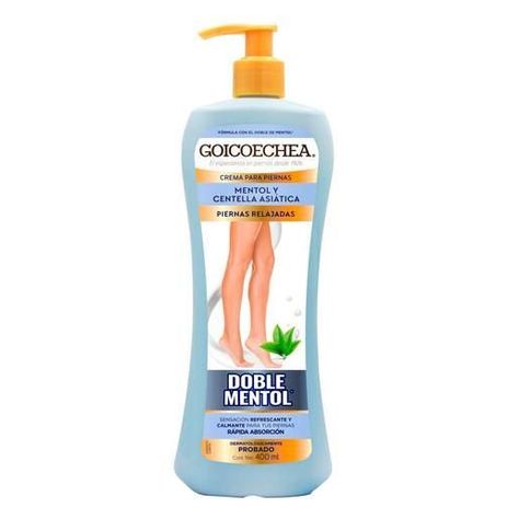 Goicoechea Crema Efecto Doble Mentol Detox 400 ml-0