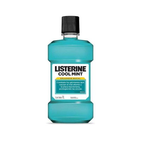 Listerine Enjuague Bucal Cool Mint 1 Litro-0