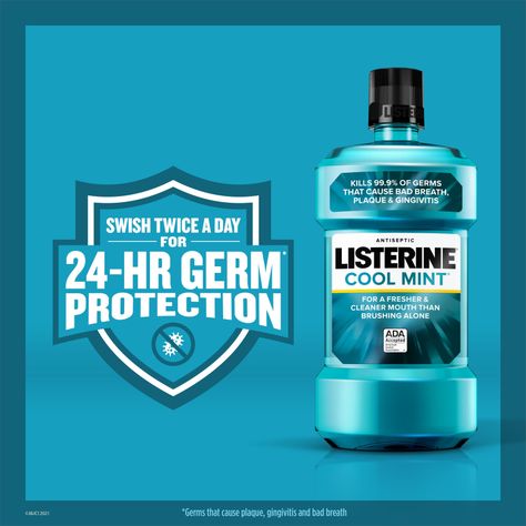 Listerine Enjuague Bucal Cool Mint 1 Litro-1