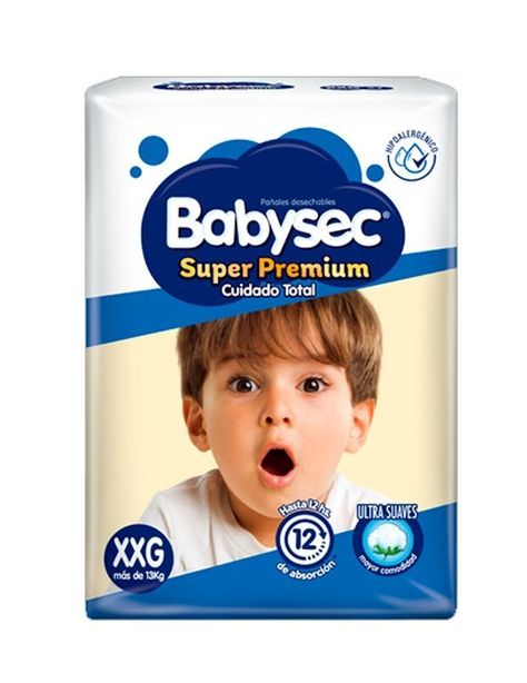 Babysec Pañales Desechables Super Premium Talla Xxg / 14 Un-0