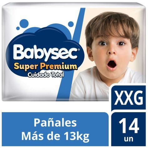 Babysec Pañales Desechables Super Premium Talla Xxg / 14 Un-1