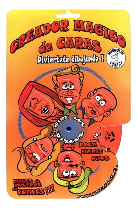 Juego De Comics Creador Magico de Caras-0