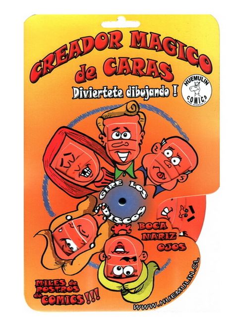 Juego De Comics Creador Magico de Caras-1