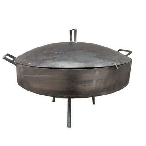 Disco Paellera para Cocimiento,  Asado o Paella con Borde Alto-0