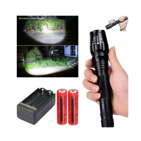 Linterna Táctica Led Alta Potencia Swat Recargable 18000 Lm-4