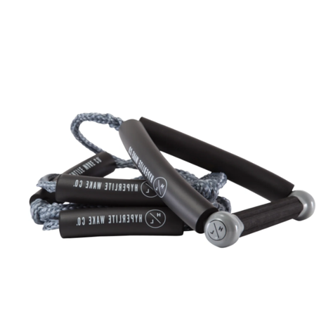 Hyperlite Cuerda Piola Wakesurf 20 pies Gris-1