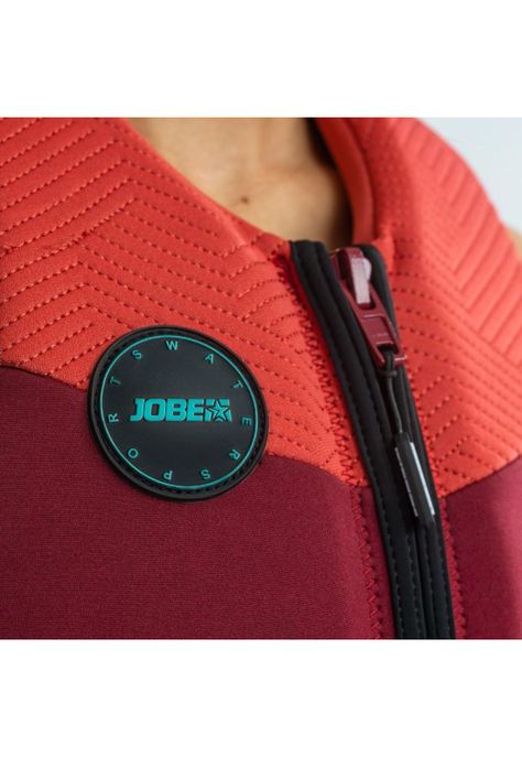 Jobe Chaleco Salvavidas Neopreno Mujer Rojo-1