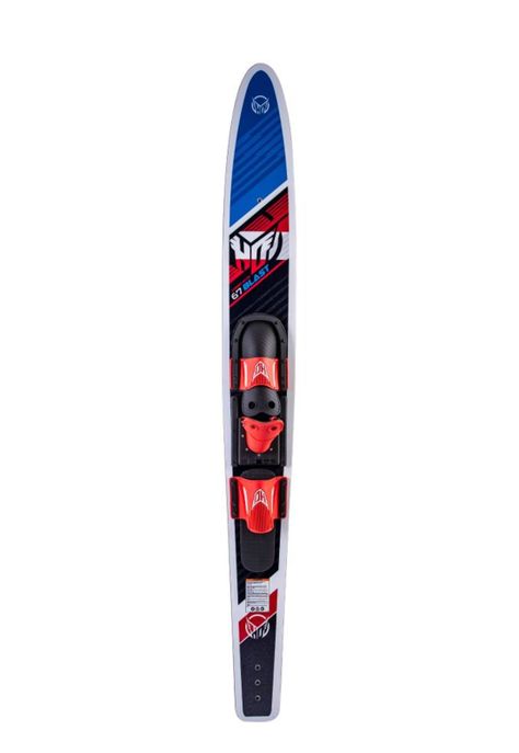 HO Par Ski Acuático Blast 59" con Fijaciones Horseshoe-3