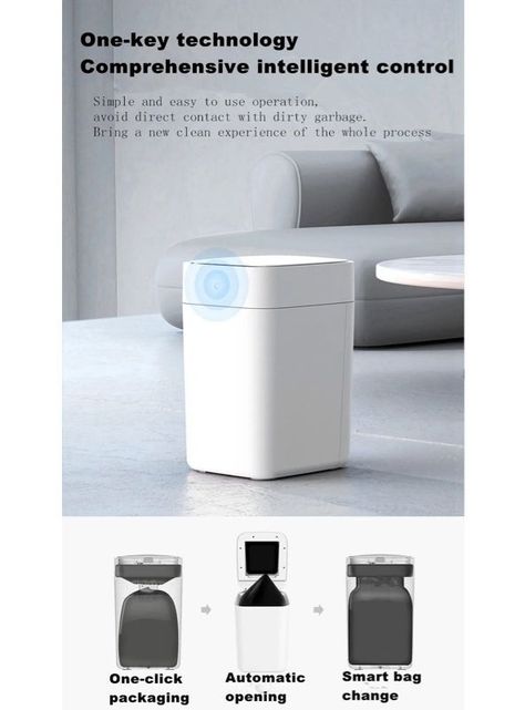 Lydsto Smart Dust Collect Trash Can T1-4
