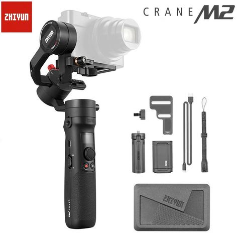 ZHIYUN Estabilizador Crane M2 para Cámaras – Celulares – GoPro-4