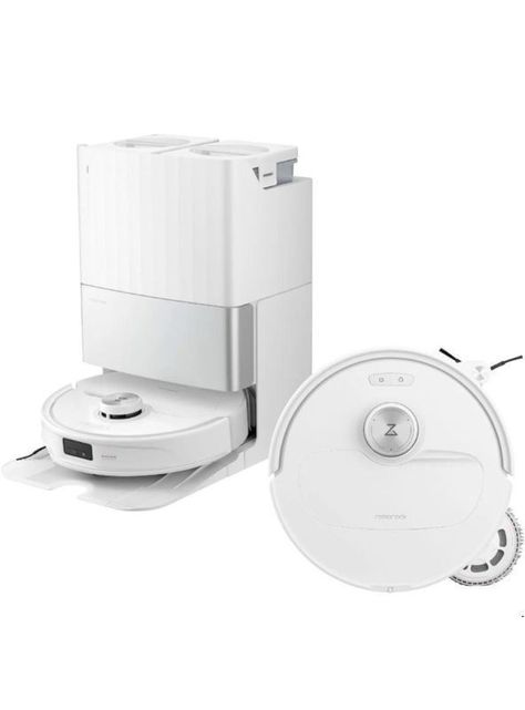 Roborock Qrevo Master Robot Aspirador y trapeador Blanco Succion 10000PA-0