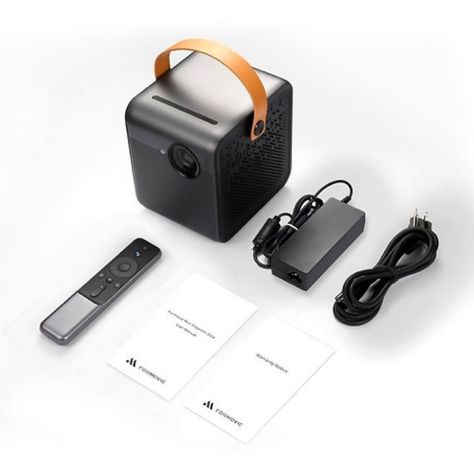 XIAOMI Formovie proyector DICE - DLP de 1080P Full HD , 700 lúmenes ANSI con batería de 16000 mAh, compatible con Google TV -2