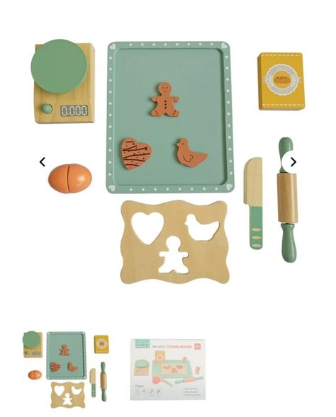 Set de Repostería Didáctico de Madera para Niños-2
