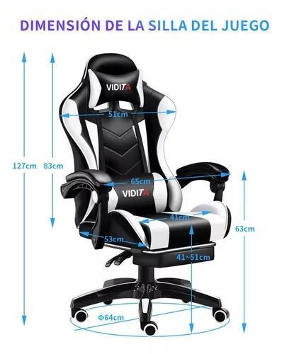 SILLA GAMER ERGONOMICA GX 2000-3