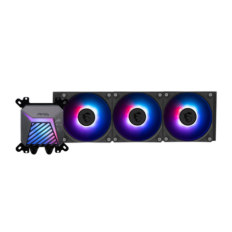 Refrigeración Líquida MSI MAG CORELIQUID A15 360 ARGB, Black-1