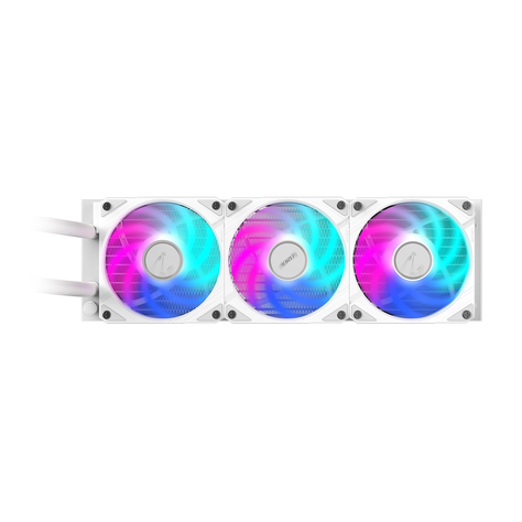 Refrigeración Liquida Aorus Waterforce II 360 Ice G2, Blanco-2