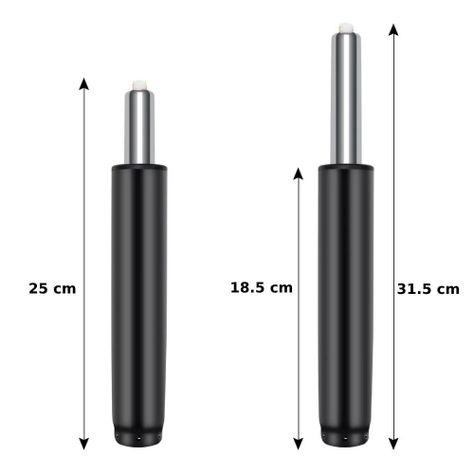 Pistón de gas de acero resistente para Silla Gamer u Oficina, universal-4