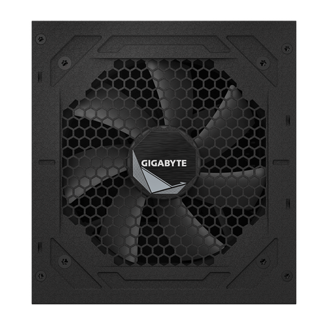 Fuente de Poder Gigabyte 750W GP-UD750GM – 80Plus Gold – Modular-3