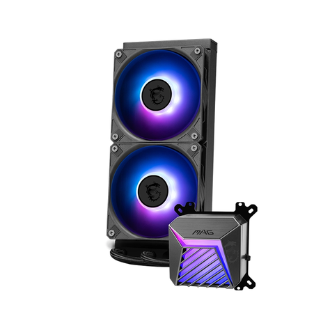 Refrigeración Líquida MSI MAG CORELIQUID A15 240 ARGB Black-1