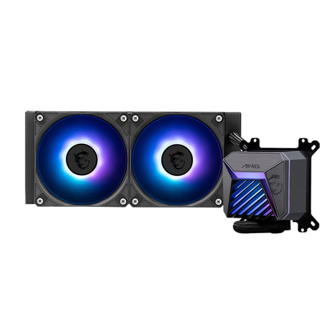 Refrigeración Líquida MSI MAG CORELIQUID A15 240 ARGB Black-2