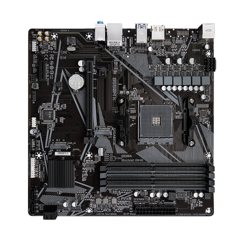Placa Madre Gigabyte B550M K, AMD B550, AM4, DDR4, MicroATX-3