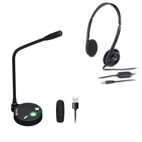 Pack – Audio Teletrabajo (Microfono, Audifono)-1