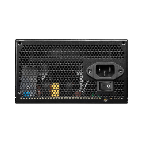 Fuente de Poder MSI MAG A600DN, 600W, PciE-5.0, 80 Plus, ATX-3