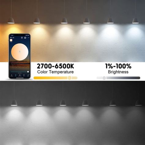Bombilla Led Inteligente, App Tuya, Alexa, Google Home (WiFi, RGB, 9W, 6500K)-2
