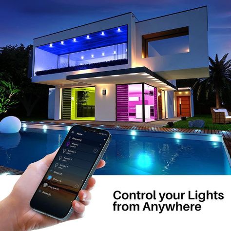 Bombilla Led Inteligente, App Tuya, Alexa, Google Home (WiFi, RGB, 9W, 6500K)-3