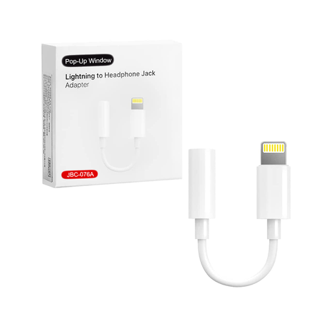 Adaptador Lightning iPhone A Jack 3.5mm Para Audífonos-0