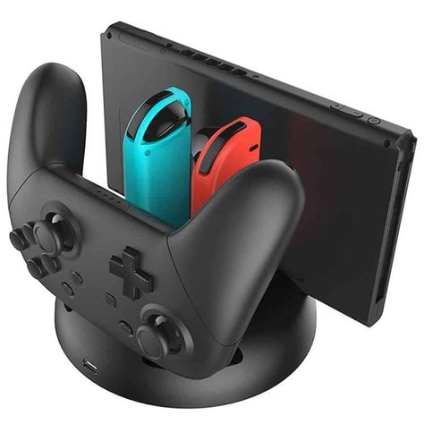 Base de carga 4 en 1 Ipega – para controles N-Switch/N-Switch Lite, Pro y Joy-con-0