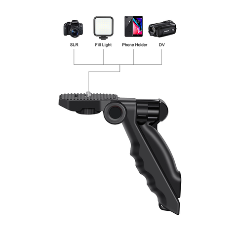 Kit De Grabacion Estabilizador Luz Led Y Micrófono-3