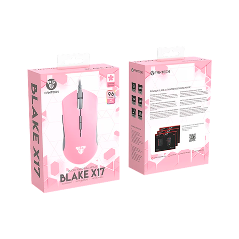 Mouse Gamer Fantech Blake X17 Sakura, 10.000 dpi, 7 botones-4