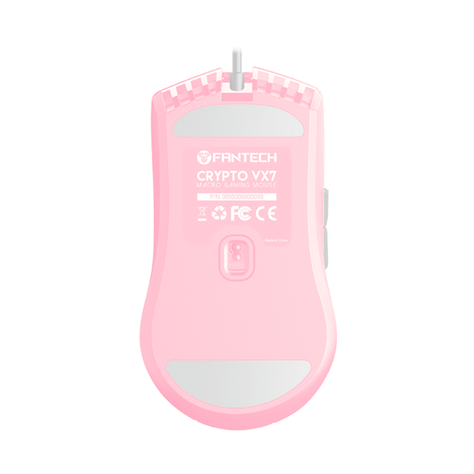 Mouse Gamer Progamable Fantech Crypto VX7 Sakura, 8.000 DPI-2