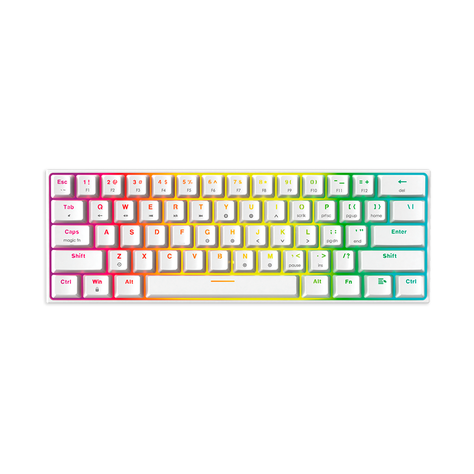 Teclado Mecánico al 60% Fantech MAXFIT61 MK857 Space Edition-0