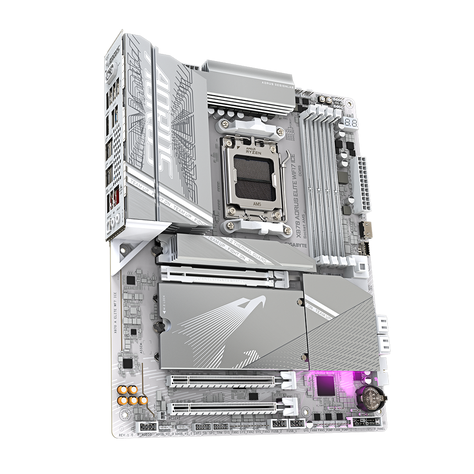   Placa Madre X870 AORUS Elite Wi-Fi 7 ICE, AM5, 4x DDR5, ATX-3