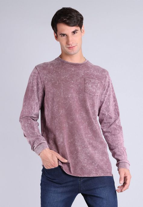 Polera Manga Larga Hombre Soviet SPOH825BU-0