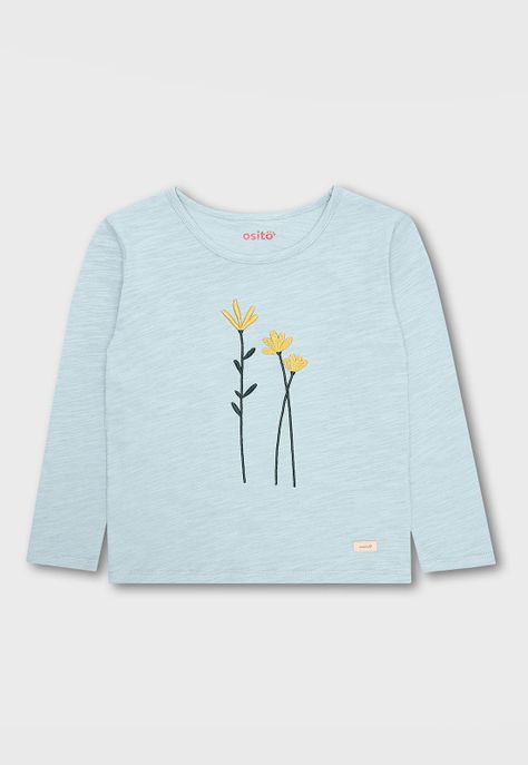 Polera Manga Larga Niña Osito POAV521AQ-0