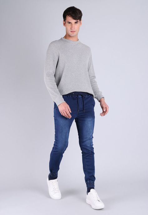 Jeans Jogger Spandex Hombre Soviet SJEH818AZ-3