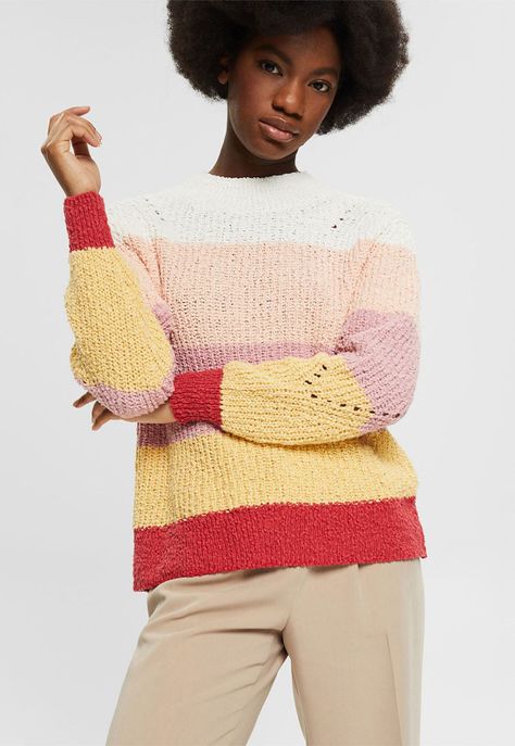 Sweater En 100 % Algodón Esprit-0
