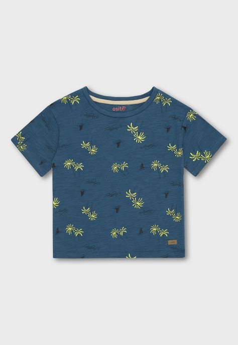 Polera Manga Corta Niño Osito POOV537AO-0