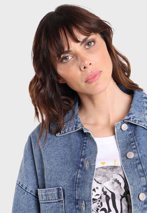 Chaqueta Denim Mujer Soviet-2