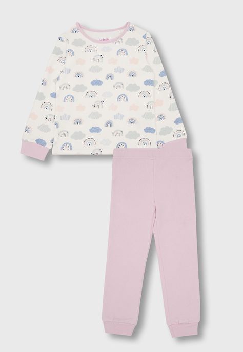 Pijama Manga Larga Niña Osito OPJA693RD-0