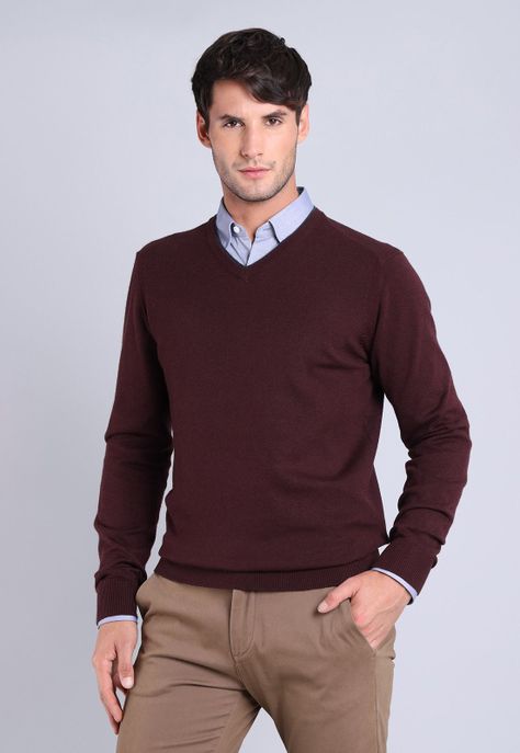 Sweater Cuello V Guy Laroche-0