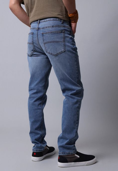 Jeans Slim Fit Hombre Soviet-5
