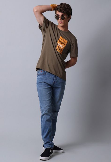 Jeans Slim Fit Hombre Soviet-6