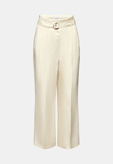 Pantalón Culotte Tiro Alto Mujer Esprit 034EE1B304-5
